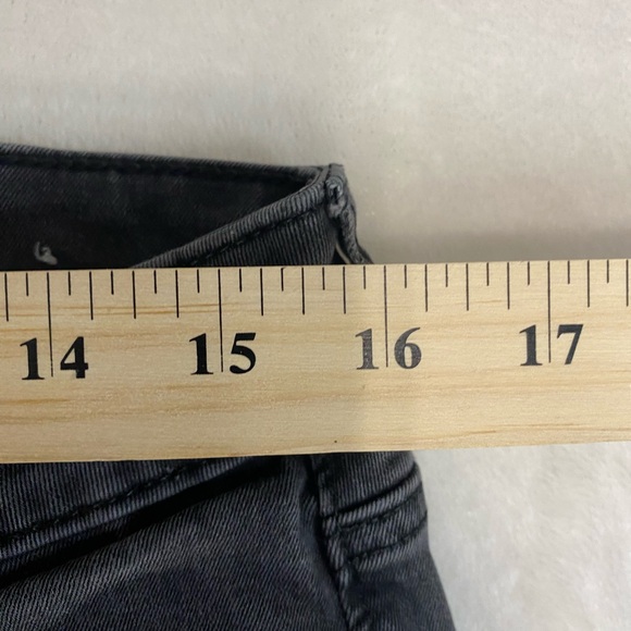 American Eagle Slim Jeans 32X31 Next Level Flex Slim Stretch Black Distressed - Picture 10 of 12